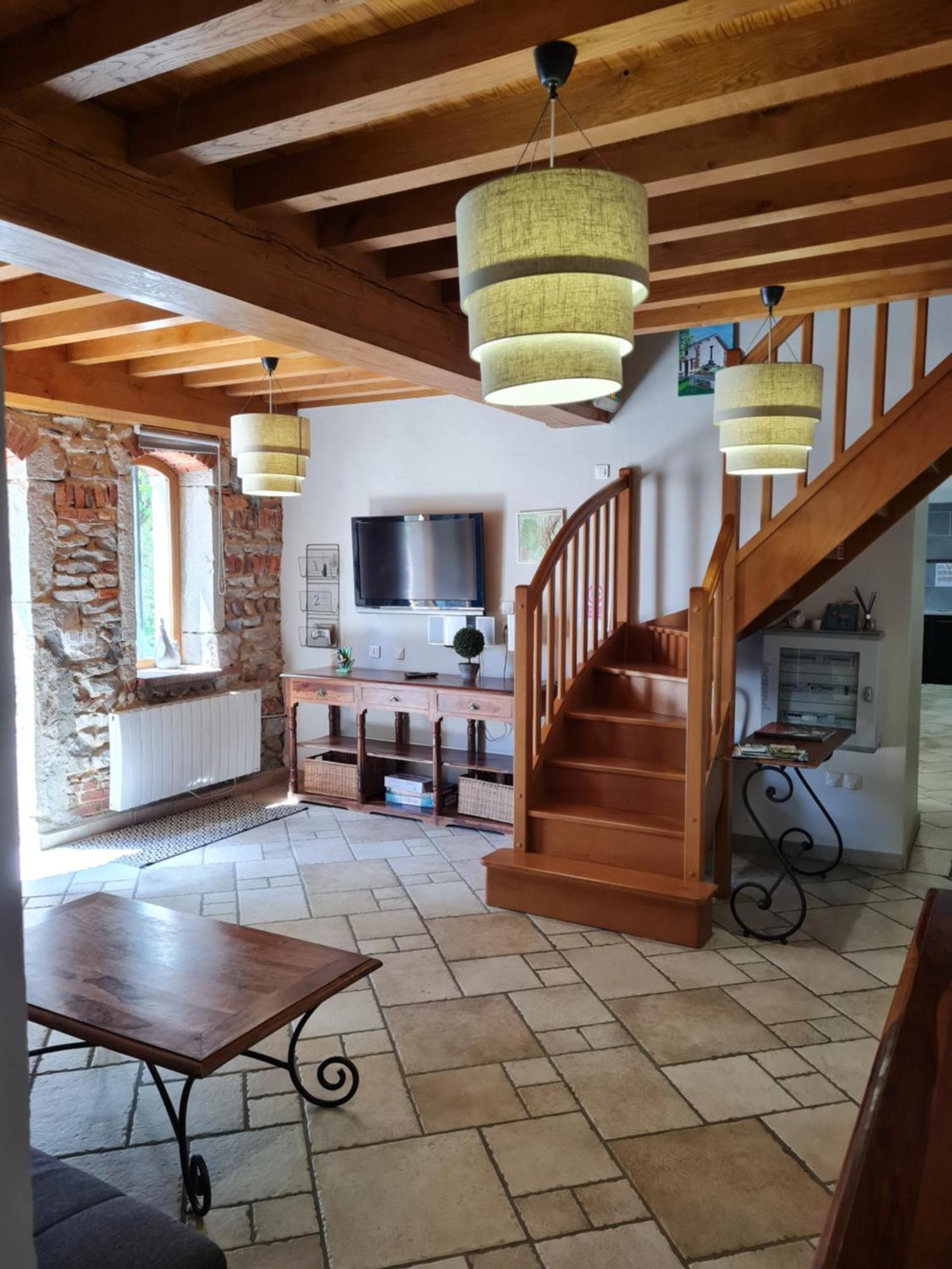 Vila Domaine Du Cuiset - Gite Du Four A Pain Saint-André-sur-Vieux-Jonc Pokoj fotografie